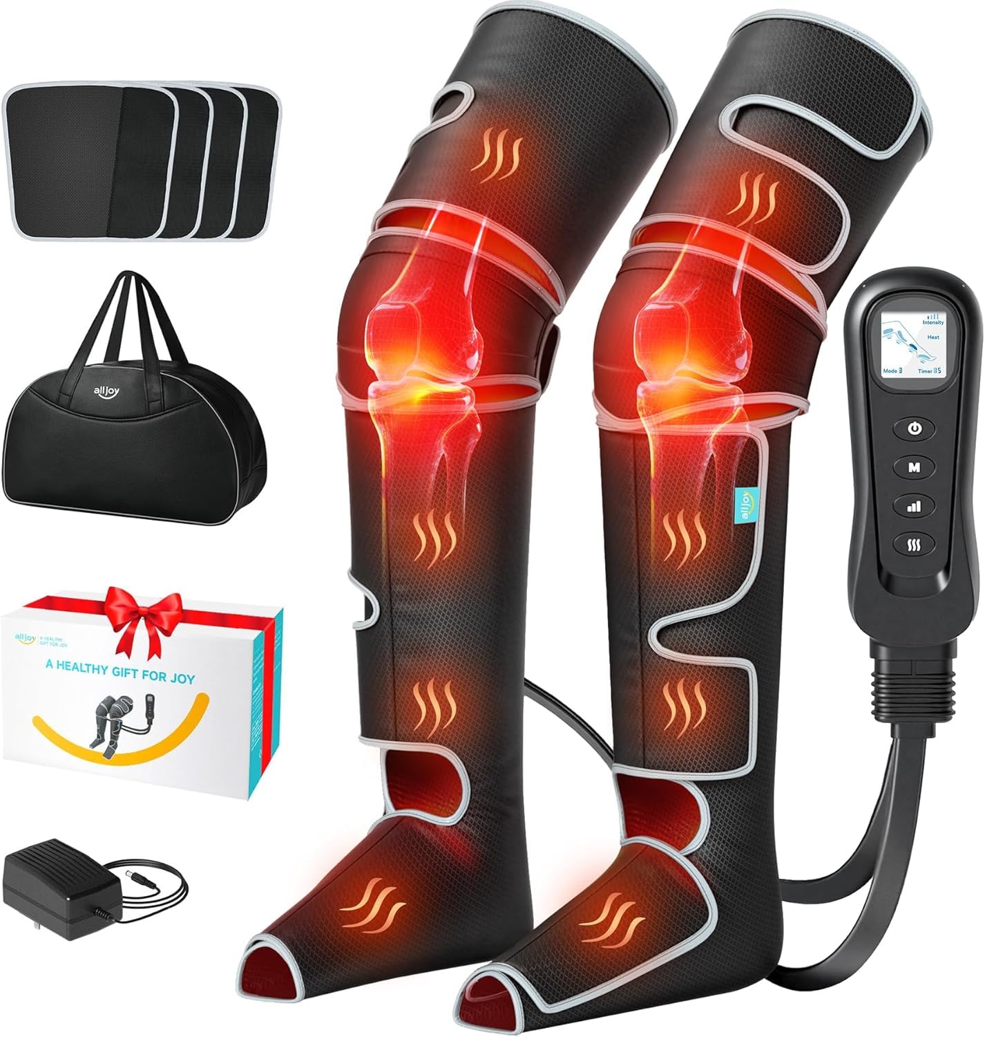 ALLJOY Beinmassagegerät für Schmerzen und Durchblutung, Beinmassage mit