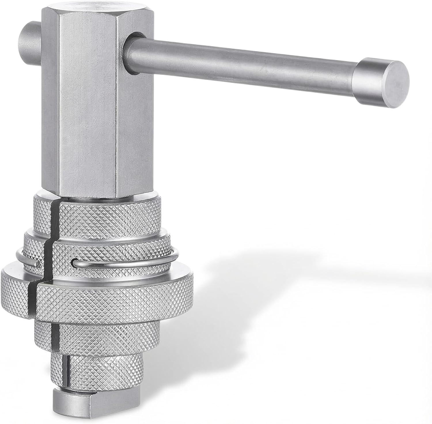 31405 Compatible with Model 342 Internal Wrench with 4-1/2 Internal Pipe Wrench, Silver, Suitable for Securing Wardrobe Drain Pipes, Bathtubs, Washbasins, and Sink Strainers