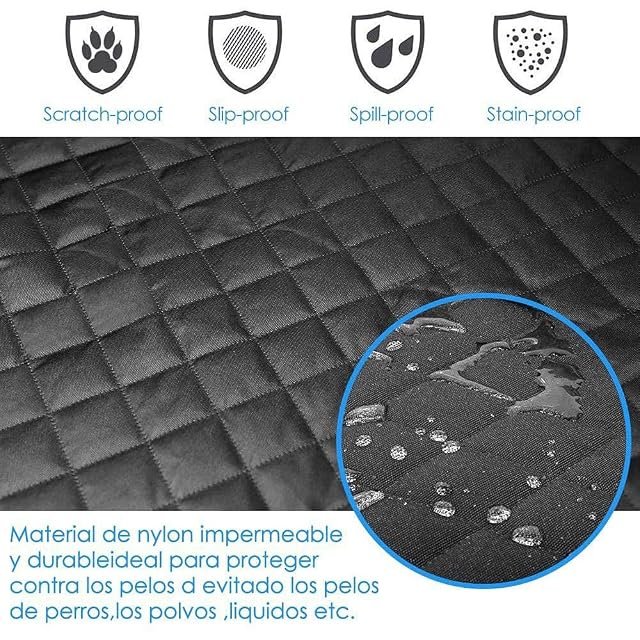 Foto 3 de 7 de MNBHJGR Protector Maletero Coche Perros, para Toyota CHR C-HR 2016-2023 2024 con Protección Lateral