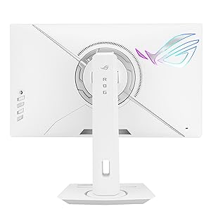 ASUS ROG Strix 25 (24.5-inch viewable) 1080P HDR Gaming Monitor (XG259QNG-W) - White, Full HD, 380Hz, 0.3ms, Fast IPS, Low Motion Blur Sync, FreeSync Premium, DisplayWidget, Ergonomic, 3 yr Warranty