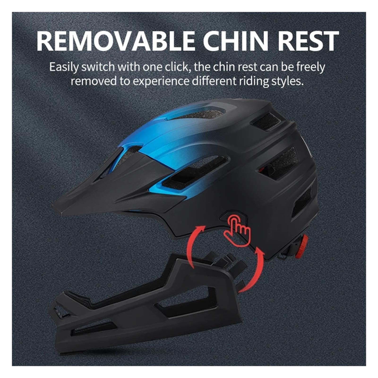 Casco MTB monopezzo integrale da 1 pezzo