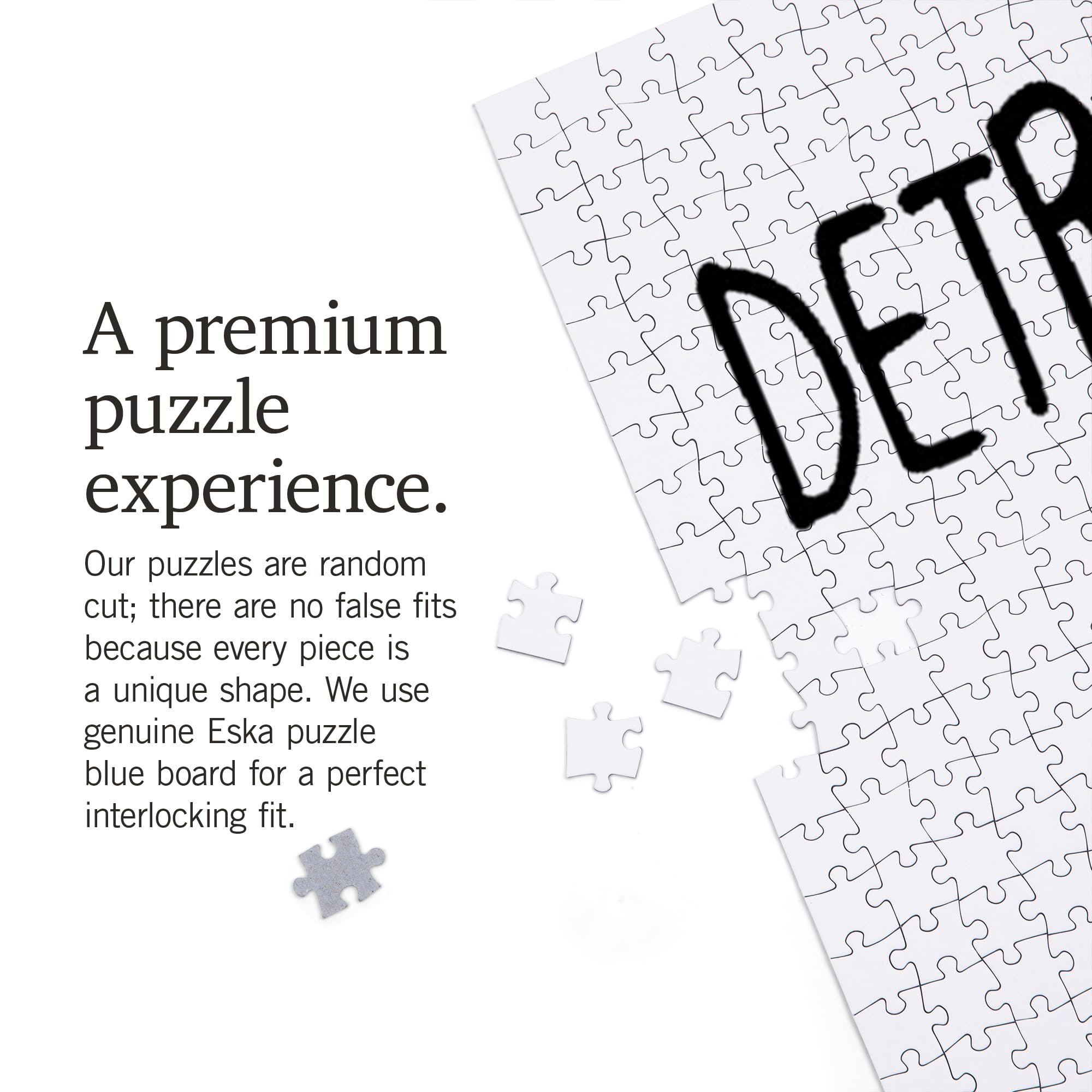 Lantern Press 1000-Piece Jigsaw Puzzle – Detroit Skyline At Night, 18.5x27.75 Inches - View #11
