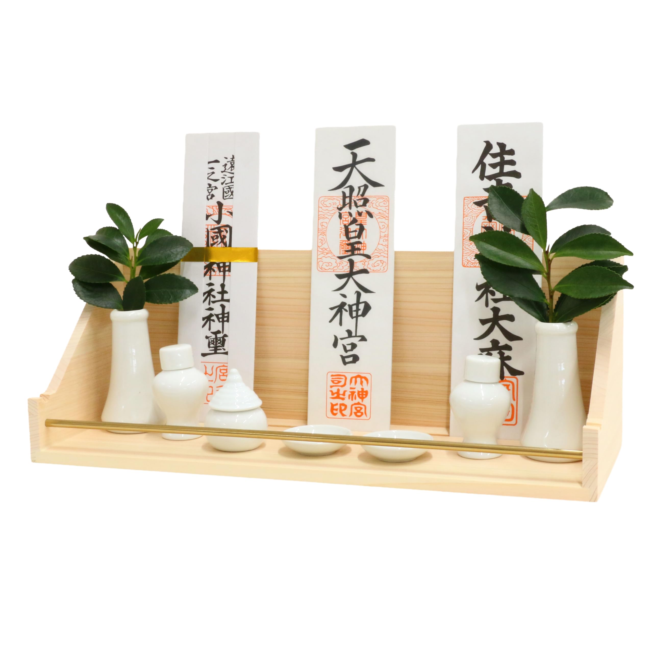 Amazon｜神棚の里神棚神具付きモダンサクヤ神具セット神具7点付き