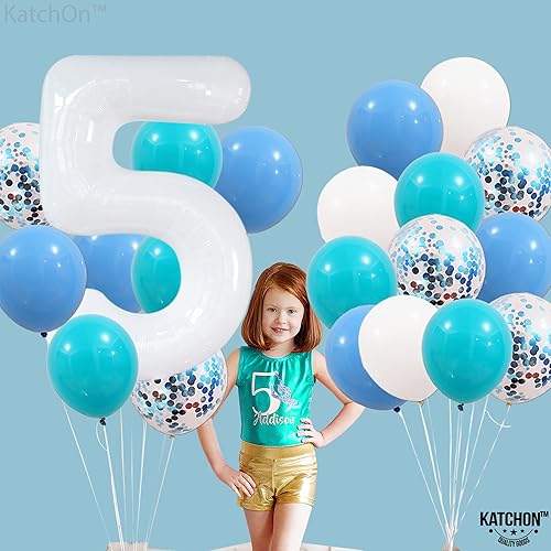 Miniatura 1169 de KatchOn, Globo dorado gigante del número 8 de 40 pulgadas, globo dorado del número 8 para decoraciones de cumpleaños de 8 años para niñas