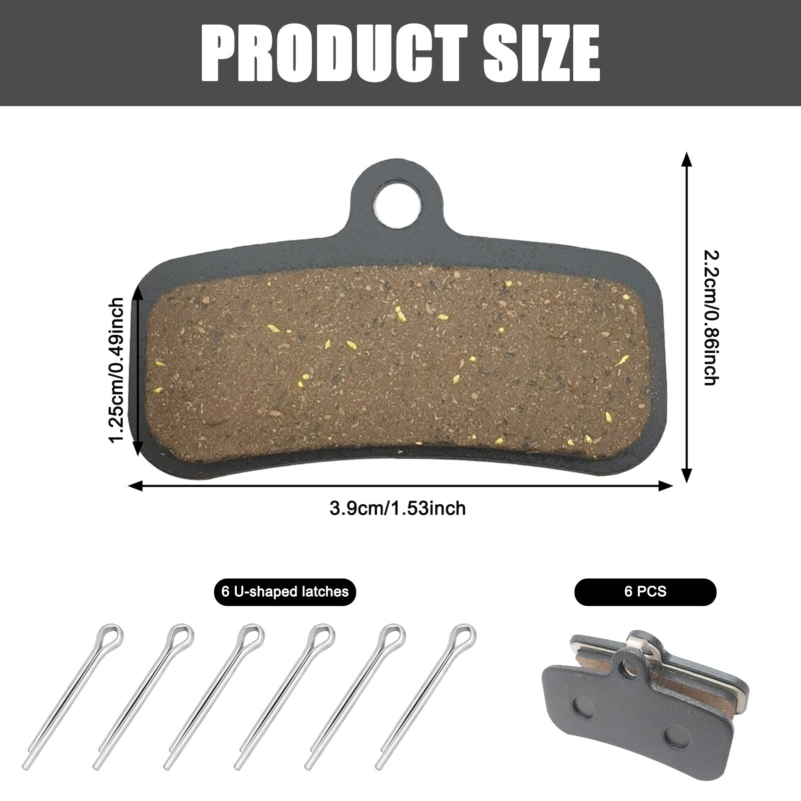 Pasticche Freni Anteriori Pastiglie Freni Bici Coppie