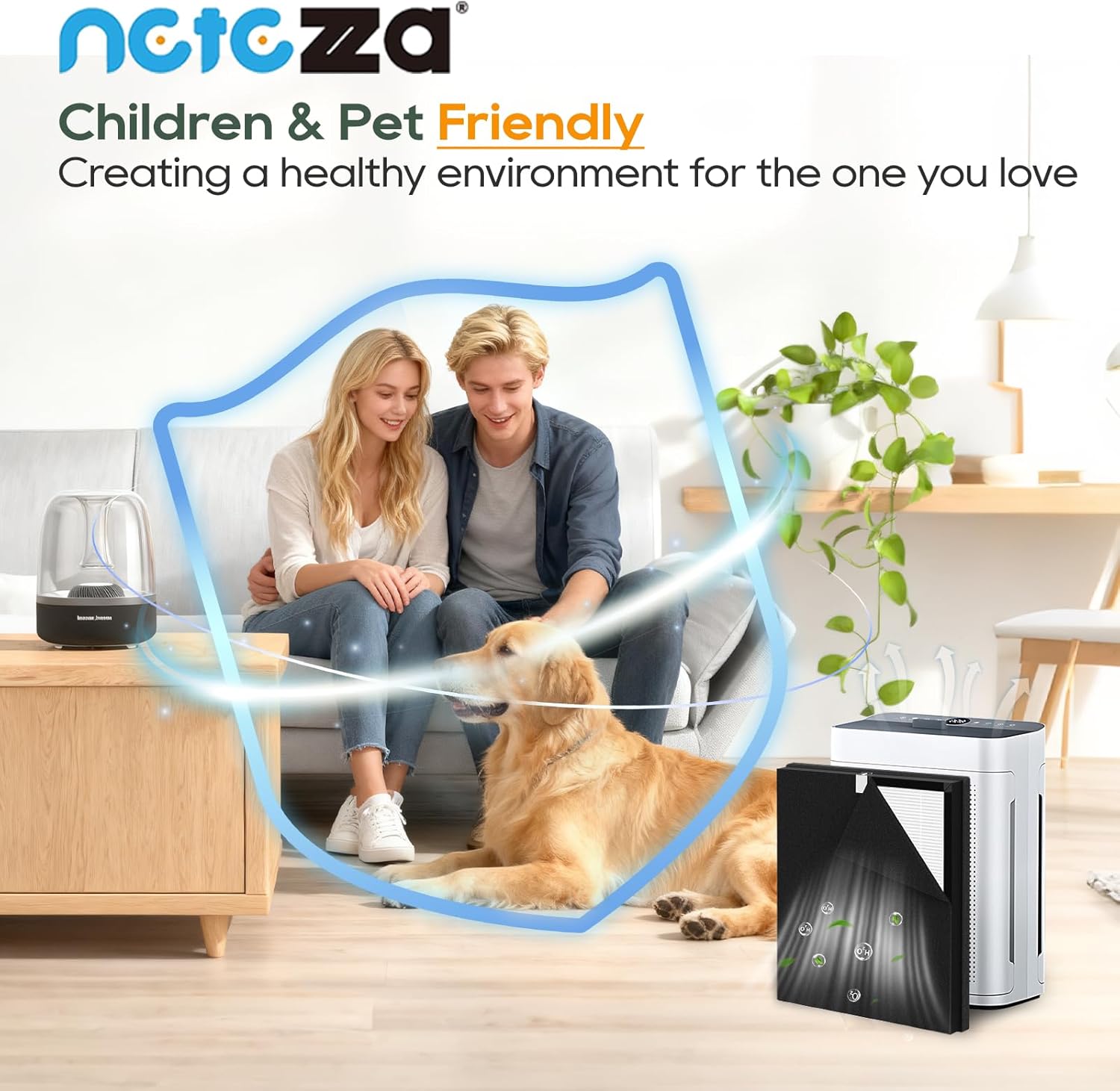 K2 Replacement Filter Compatible with Lunino K2 Air Purifier, 4 Pack Premium Double-sided Filters & 4 Pack Washable and Reusable Carbon Pre-filters - Image 9