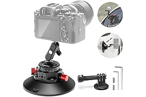 Versatile Camera Suction Cup Mount: Capture Stunning Shots from Anywhere with NEEWER's...