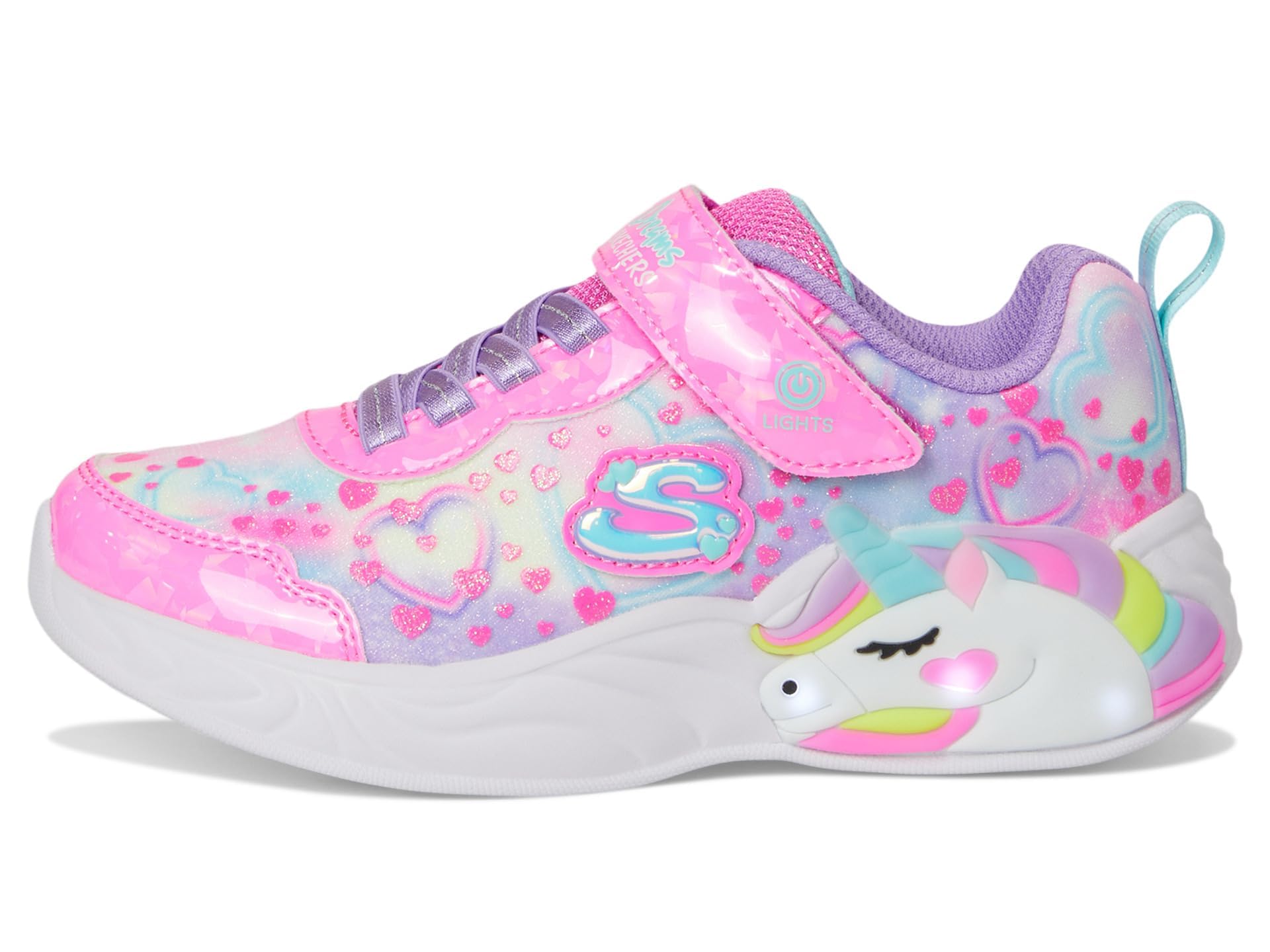 Skechers Mädchen Unicorn Dreams Heart SparklesSneaker