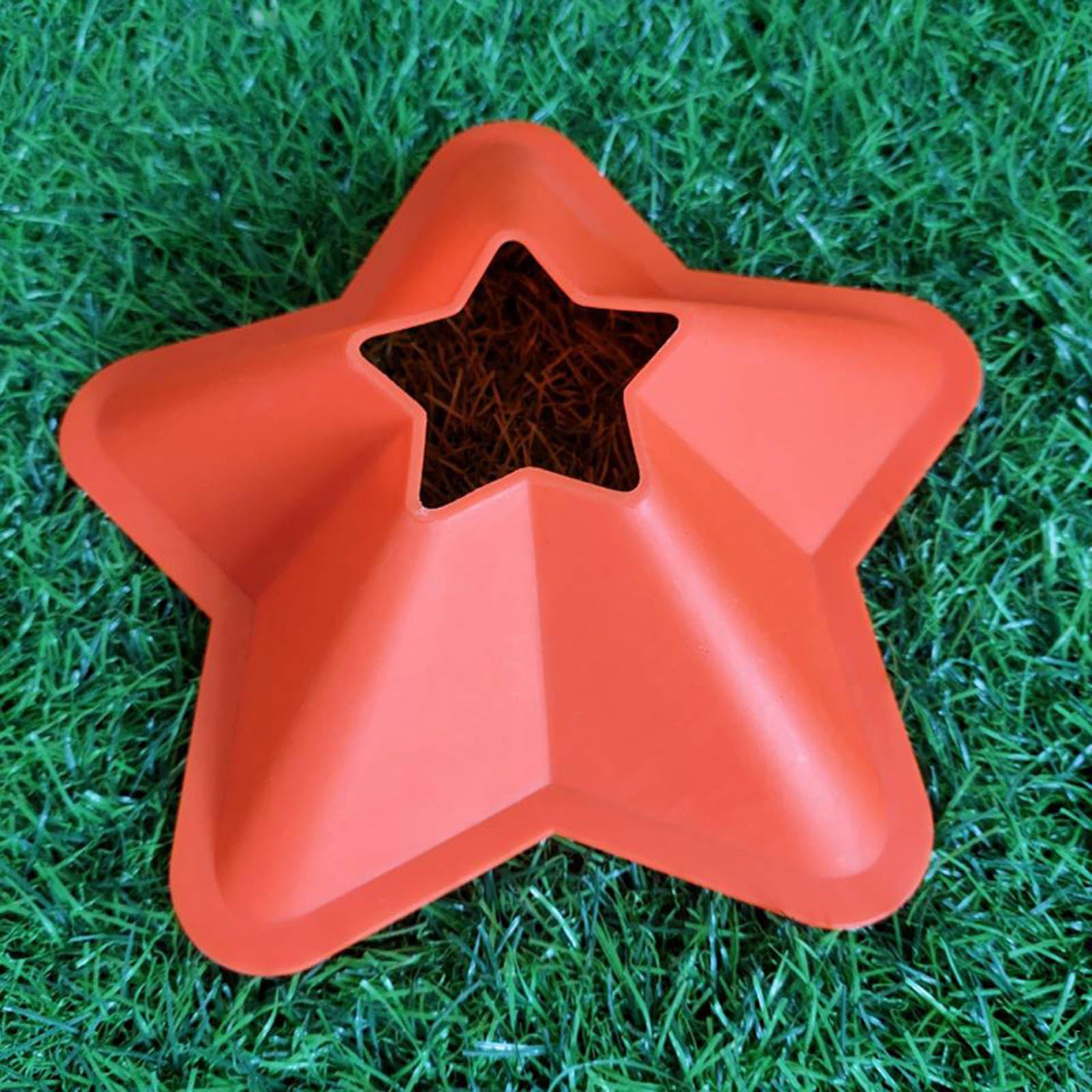 Conos de Entrenamiento Atlético Con Base Estrella. Durabilidad. Discos De Entrenamiento De Fútbol Mejoran La Precisión Del Trabajo Del Pie En Competiciones. Fútbol Precisión Equipo De Entren
