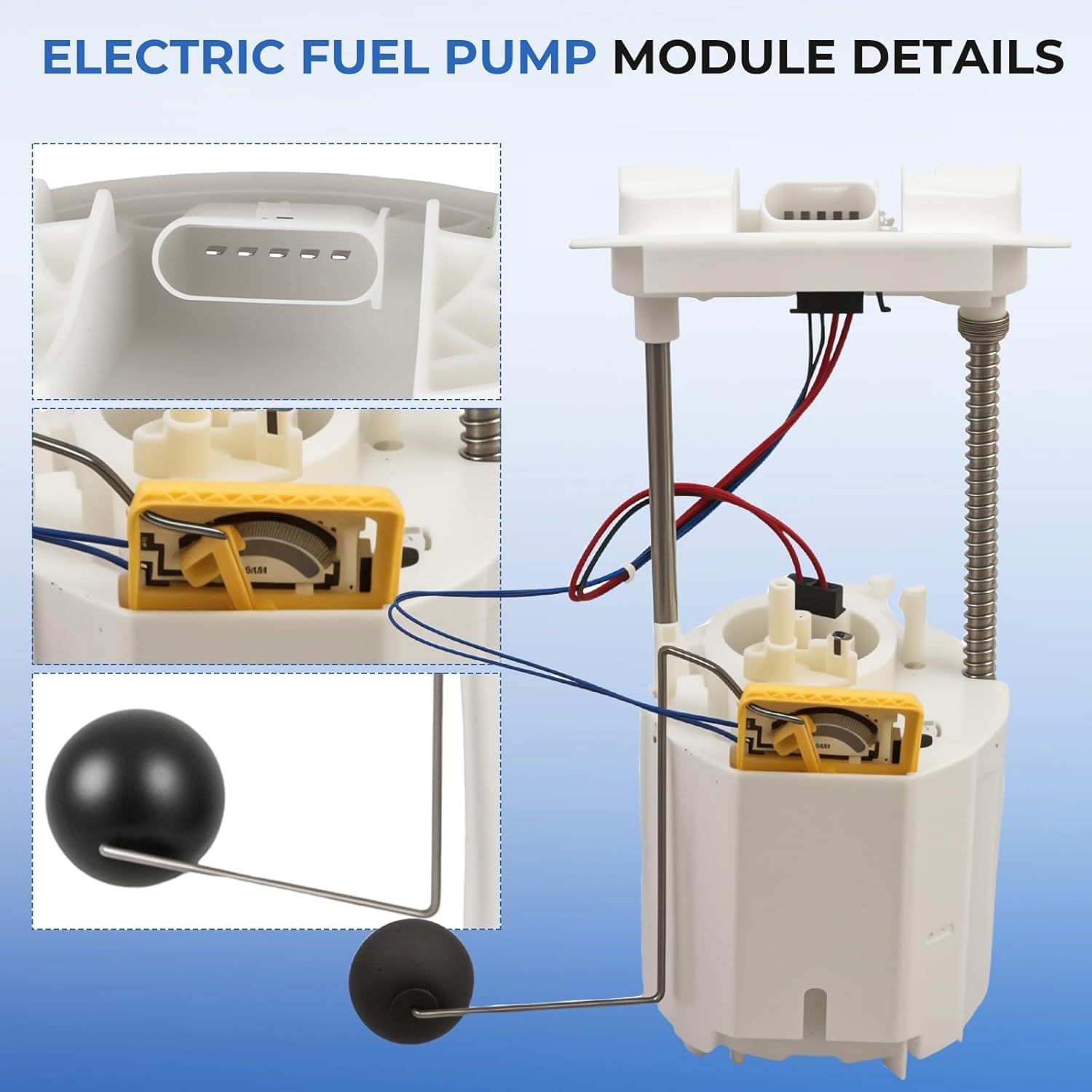 Electric Fuel Pump Compatible with Chrysler 300 Dodge Challenger Charger Magnum 2005-2015 2.7L 3.5L 3.6L 5.7L 6.1L 6.4L replace 5136022