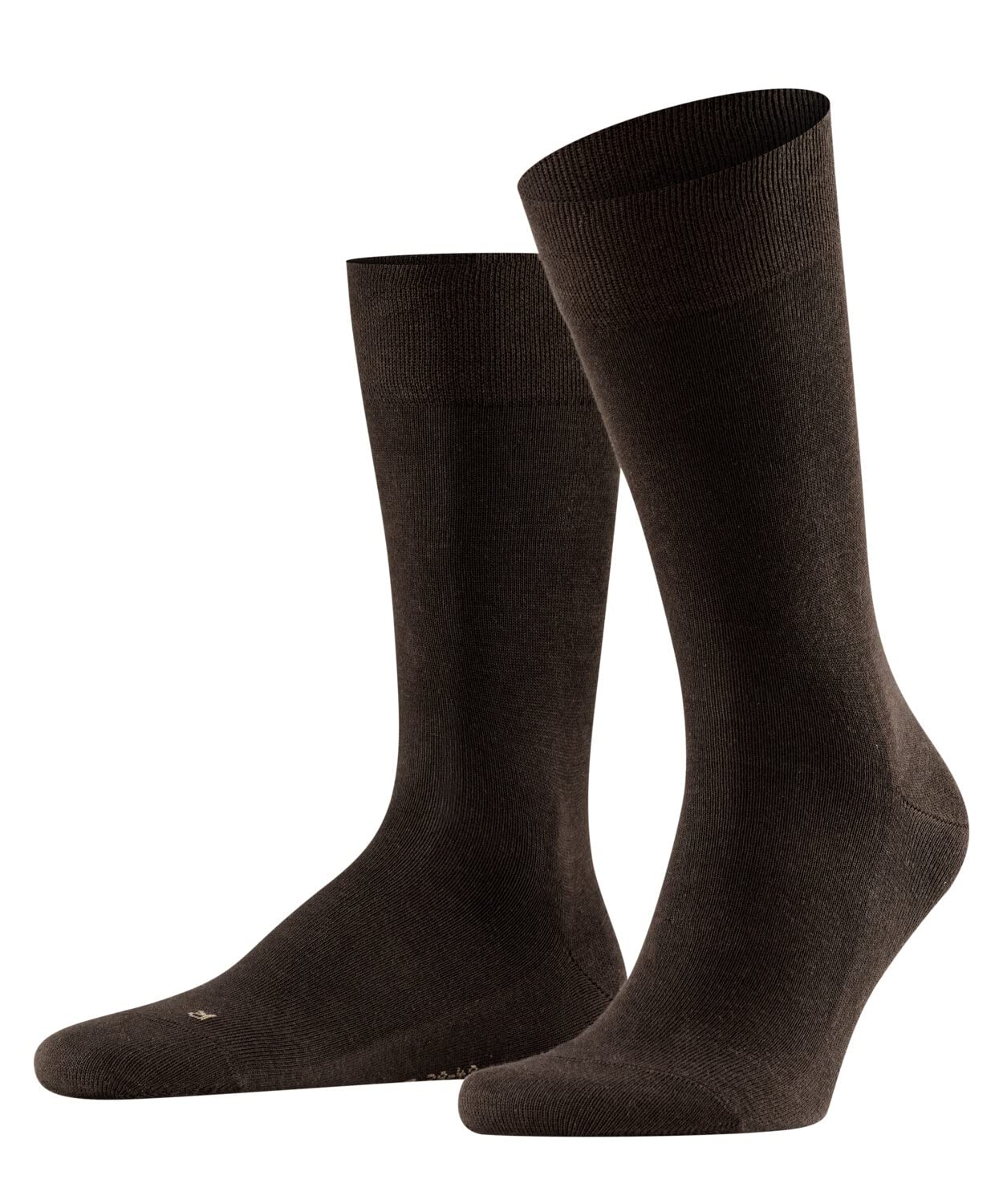 FALKE Men's Sensitive London M So Cotton With Soft Tops 1 Pair Socks, Brown 5930, 5.5-8