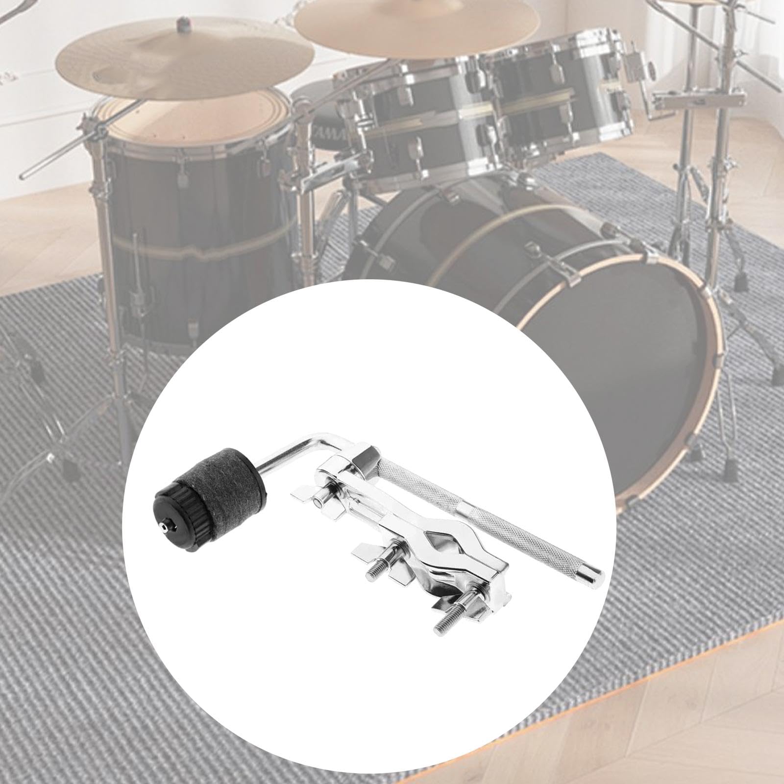 Clip de Fixation pour Cymbale, Fixation Facile à Installer, Rallonge de Batterie