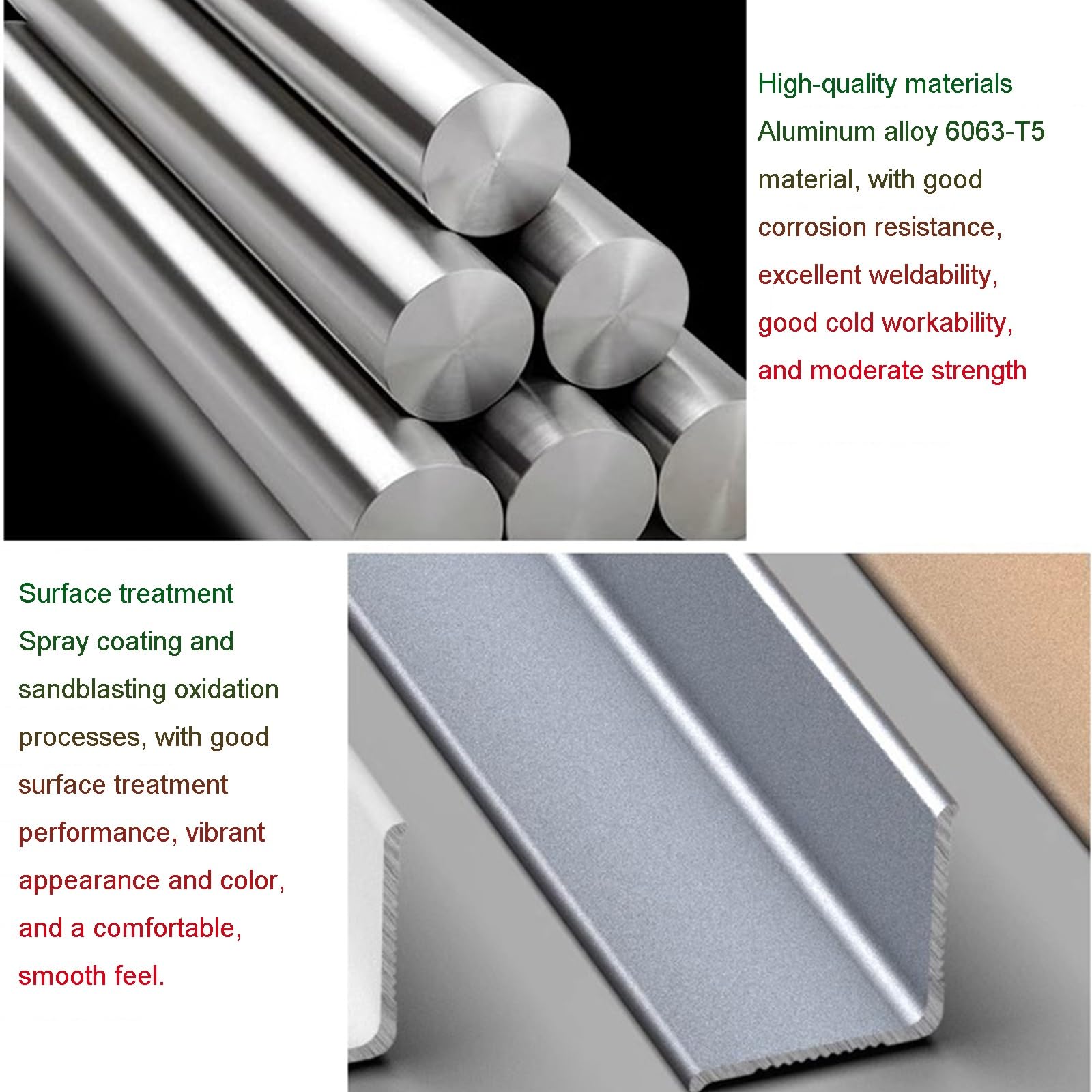 Listwa Ścienna Ze Stopu Aluminium, 3 Sztuki * 90 Cm Listwa Wykończeniowa Listwa Narożna Wewnętrzna I Zewnętrzna Idealna Do Dekoracji Wnętrz I Renowacji(Brushed silver,30x30mm)