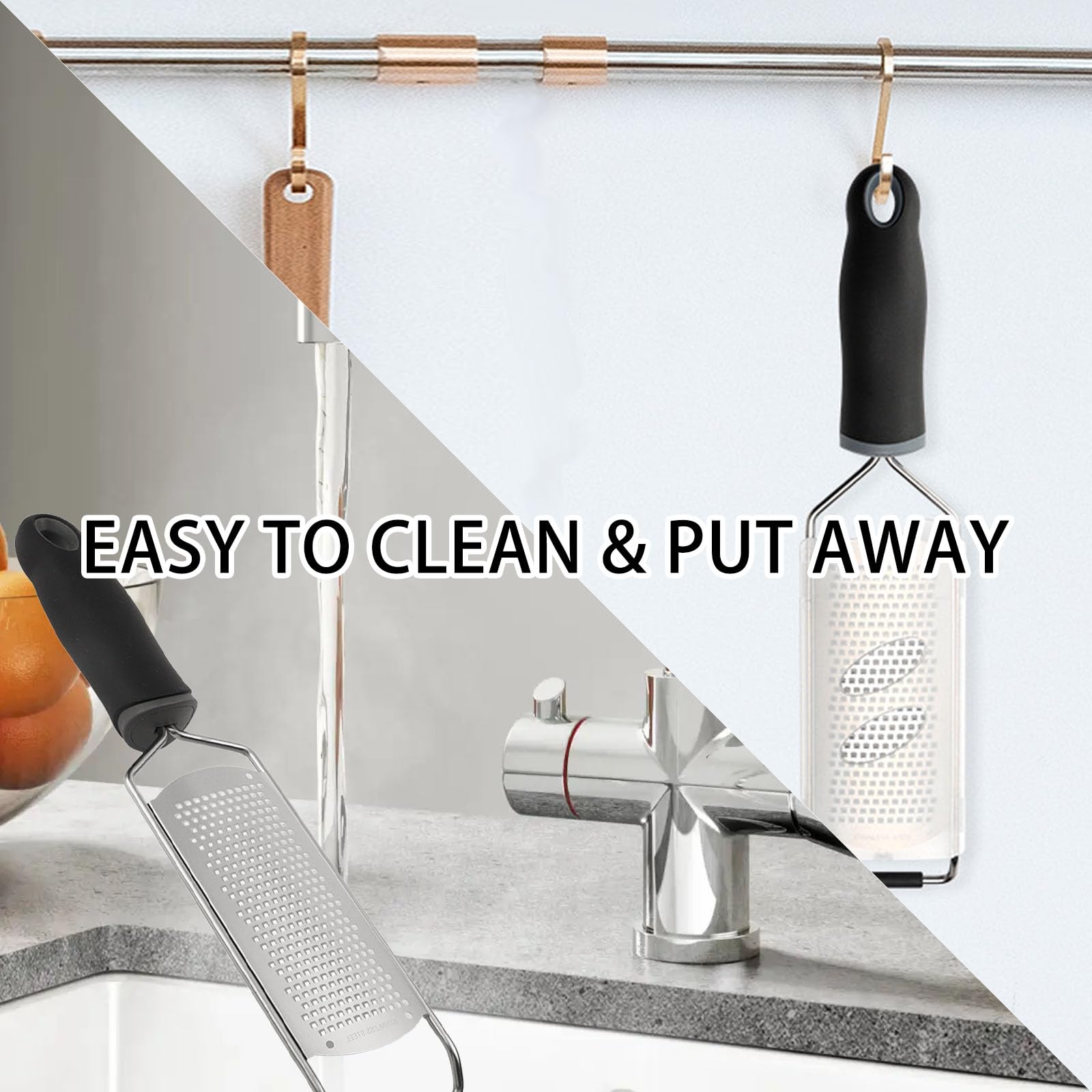 Râpe à Fromage Avec Poignée, Râpe Rotative à Main En Acier