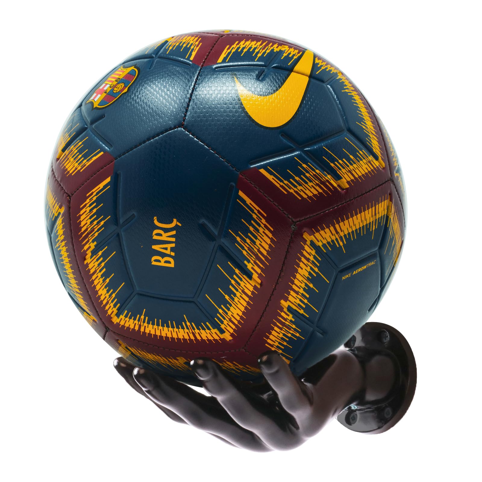 Support pour ballon de basket, Support mural pour ballon, Support de décoration murale pour basket, Organisateur de rangement et présentoir pour ballon de basket, convient pour le basket, le