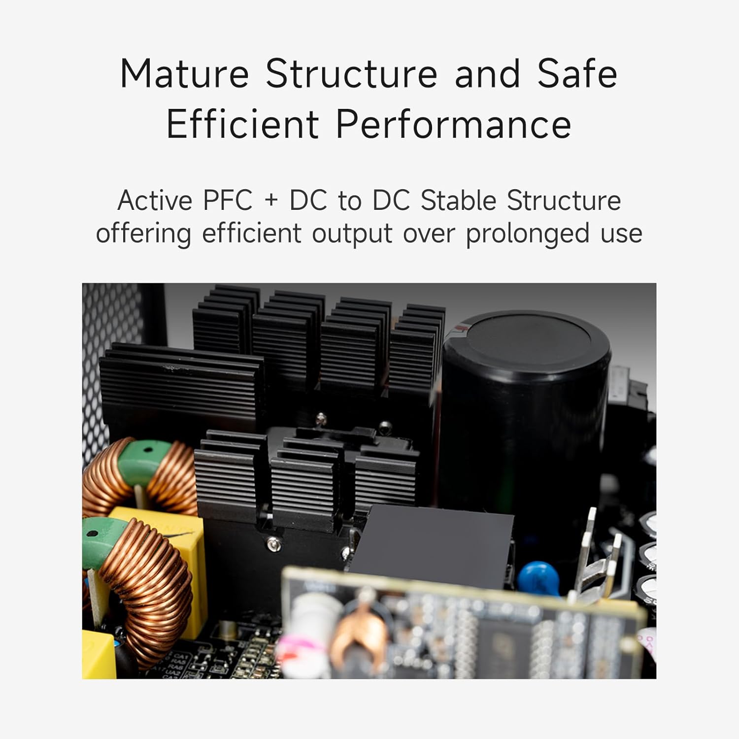 PCCOOLER PSU Fully Modular Power Supply, 1000W ATX 3.1, 80 Plus Gold Certified, PCIe 5.1 12V-2×6, Japanese Capacitors, Ultra-Flexible Cables, 5-Year Warranty(KN1000)