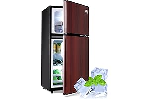 3.5 cu ft Compact Refrigerator for Small Spaces