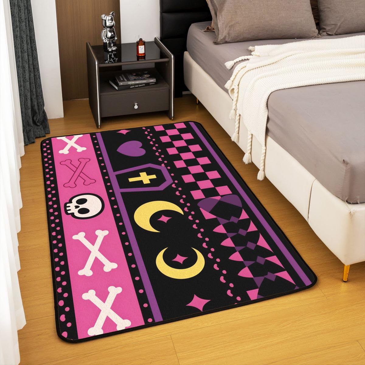 Loussiesd Dywan Happy Halloween 150 x 200 cm poliester