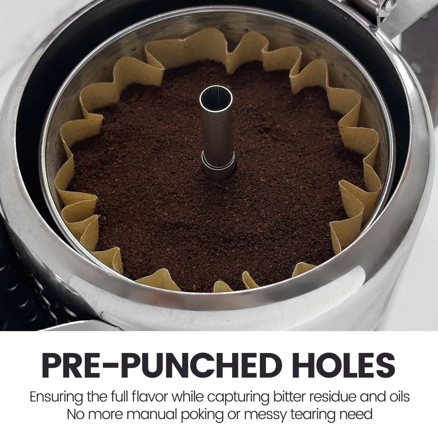 Snapklik.com : MIMORE Coffee Filters - 150 PCS Percolator Coffee ...
