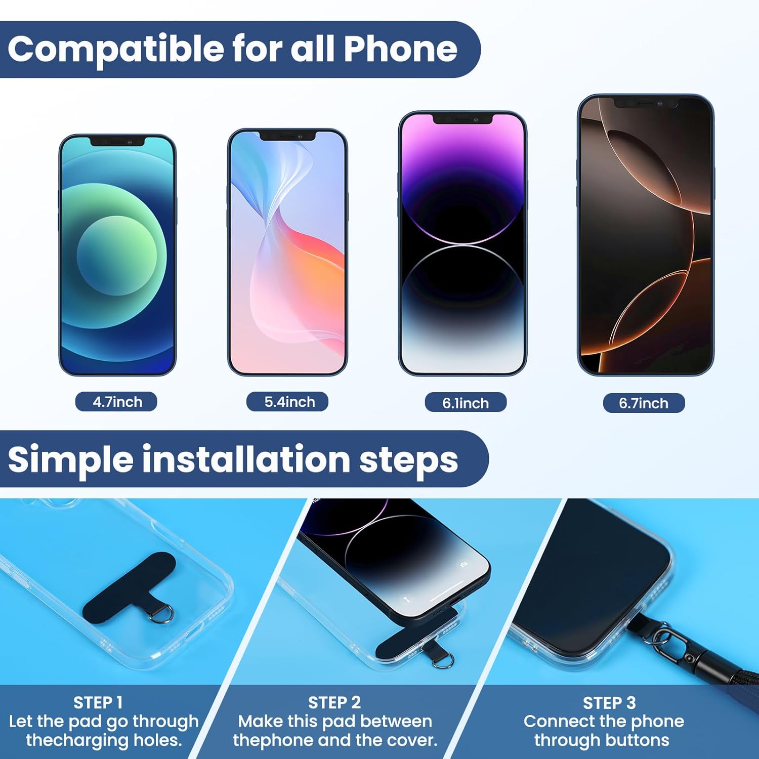 Phone Lanyard, 2 Pack Adjustable Cell Phone Lanyard Bhutan | Ubuy