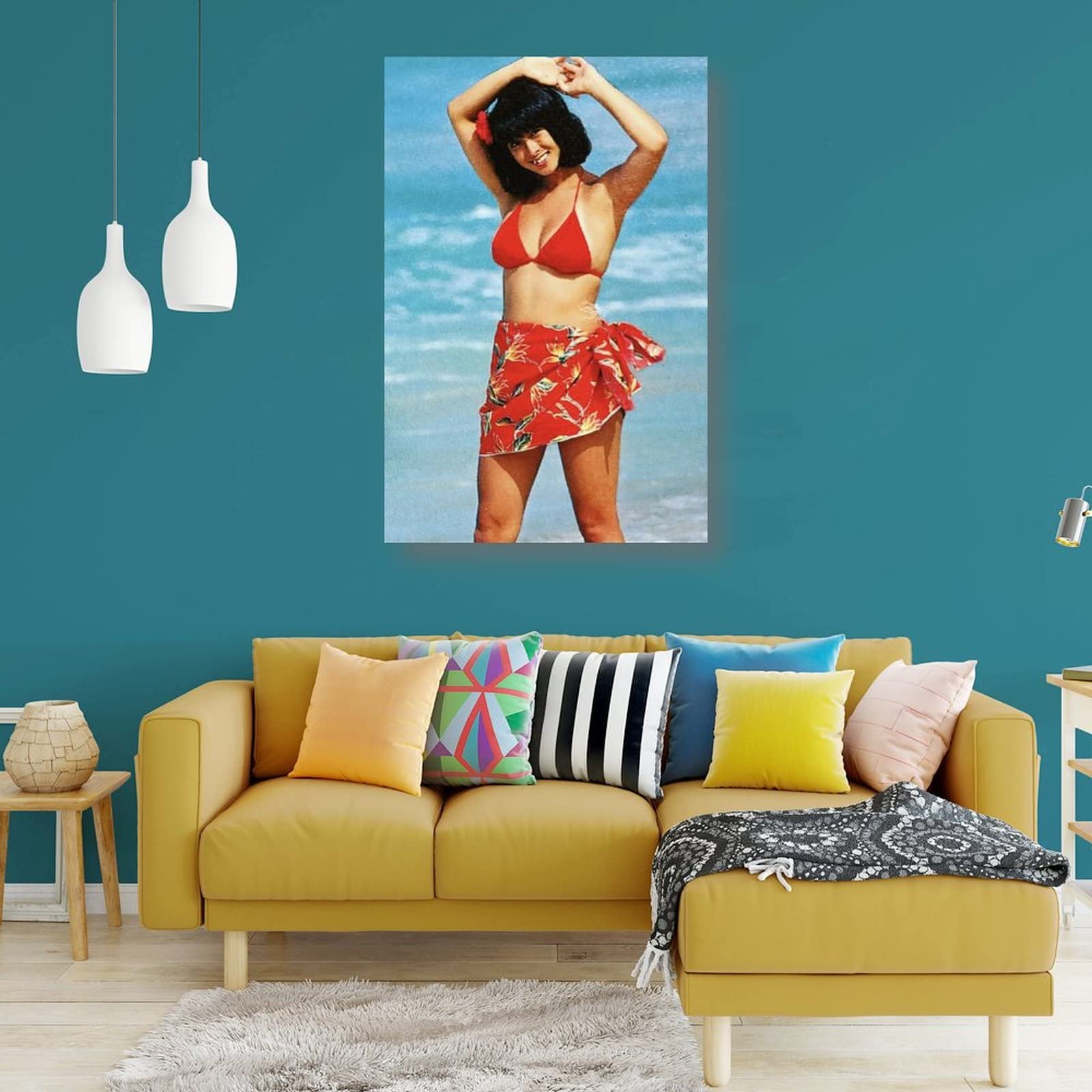 Amazon.co.jp: 河合奈保子写真ビキニ水着 ポスター絵画 印刷 ポスター