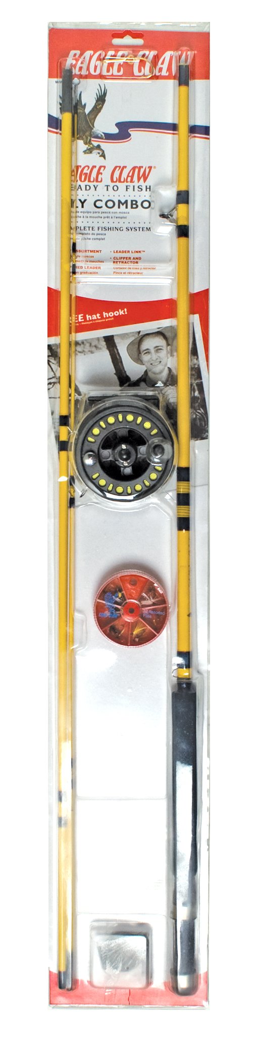 Eagle Claw Fly Carded Combo (8-Foot, 5/6 Weight Line)