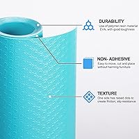 Vista 7 de Revestimientos para estantes, rollo de tapete de cajón de EVA no adhesivo para baño, cocina, escritorios, estantes decorativos de 12 x 59 pulgadas
