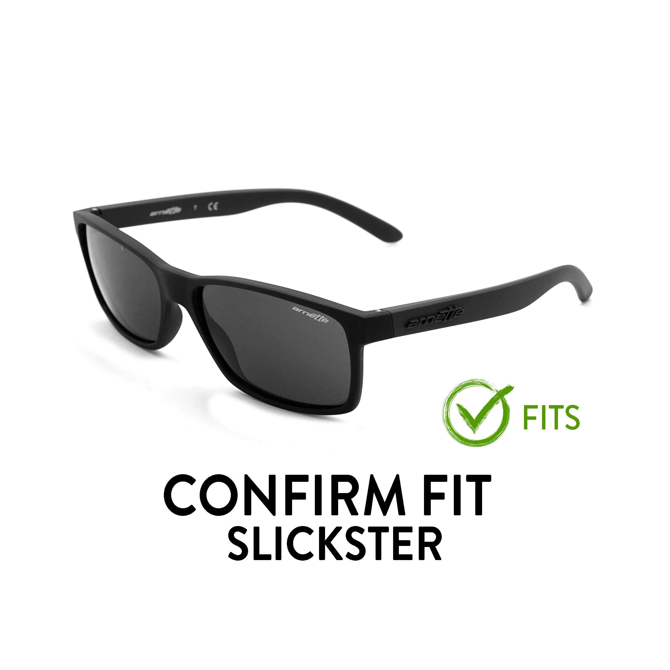 Apex Lenses Polarized Replacement Lenses for Arnette Slickster AN4185 Sunglasses (Deep Blue)