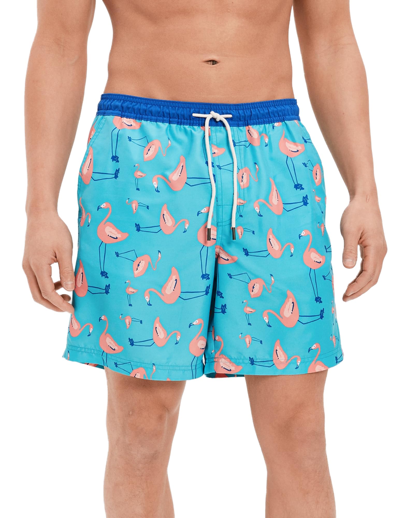 AMERICAN EAGLE Men U-0133-7509-391 7 Flamingo Swim Trunk