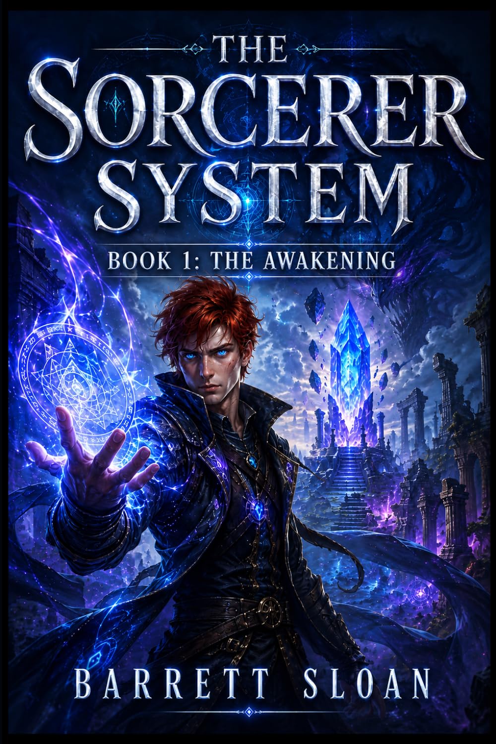 Book 1: The Awakening: LitRPG Progression Fantasy Magic Academy Adventure (The Sorcerer System)