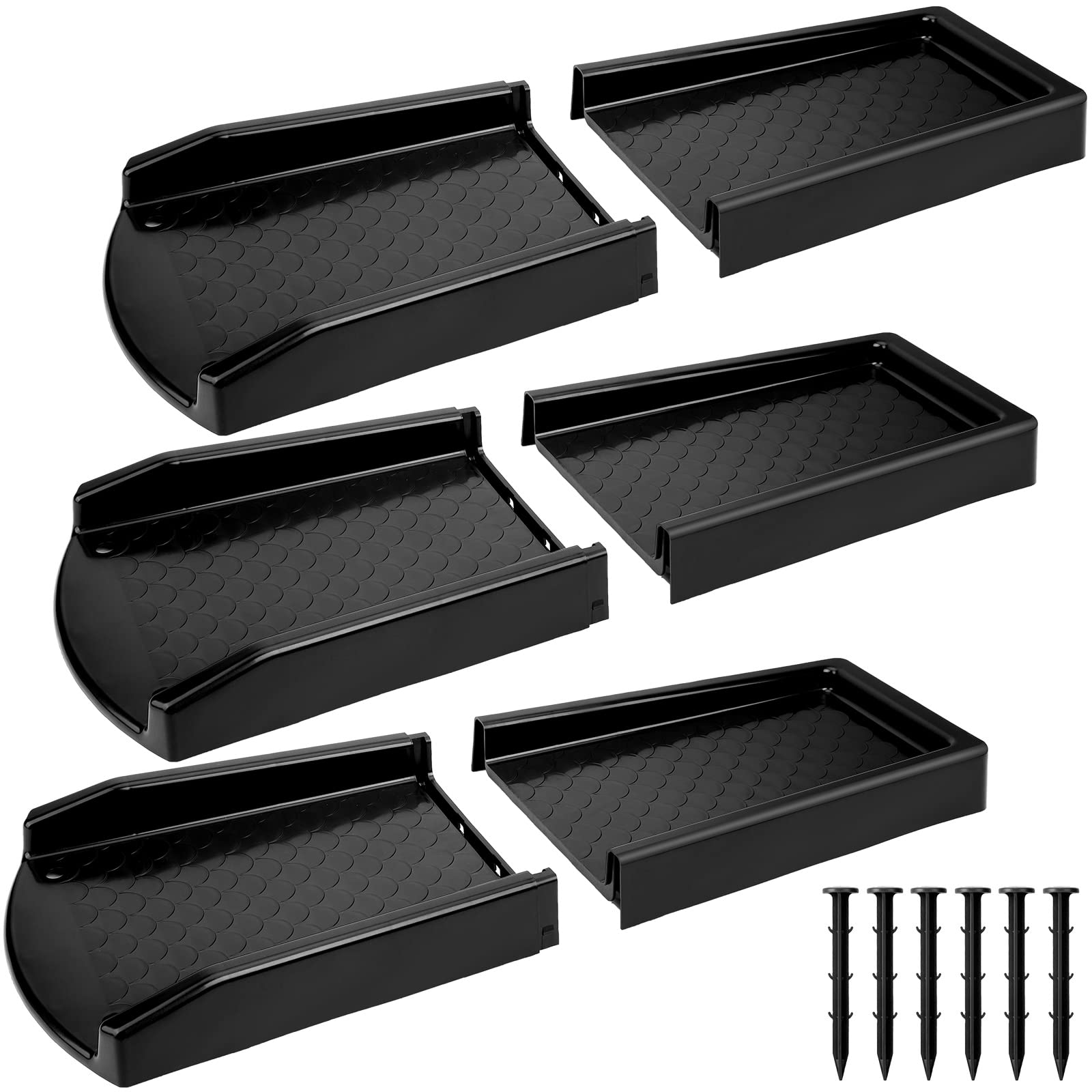 Buy 3 Pieces Gutter Downspout Extensions Rain Gutter Downspout Splash