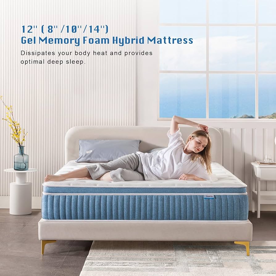 Ameri MEDI 2WAY RACHEL FLUFFY ⑨ Amazon.com: Rimensy Full Mattress, 12 Inch Hybrid Mattress