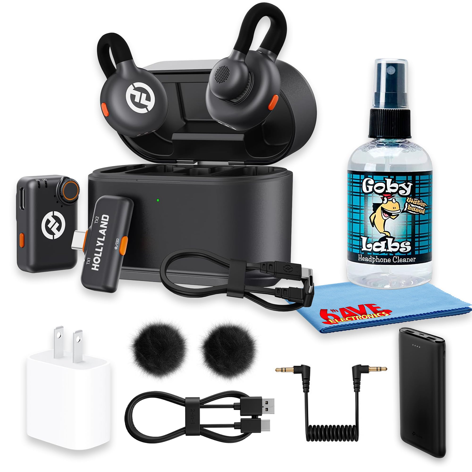 Amazon.com: Hollyland Lark M2S Combo Wireless Microphone for