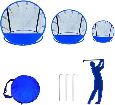 SANTA CASA Golf Chipping Net - Portable Pop-Up Practice Target with Carry Bag, Foldable Net for Indoor Outdoor Backyard Training, Ideal Gift for Men Women & Teen Golfers