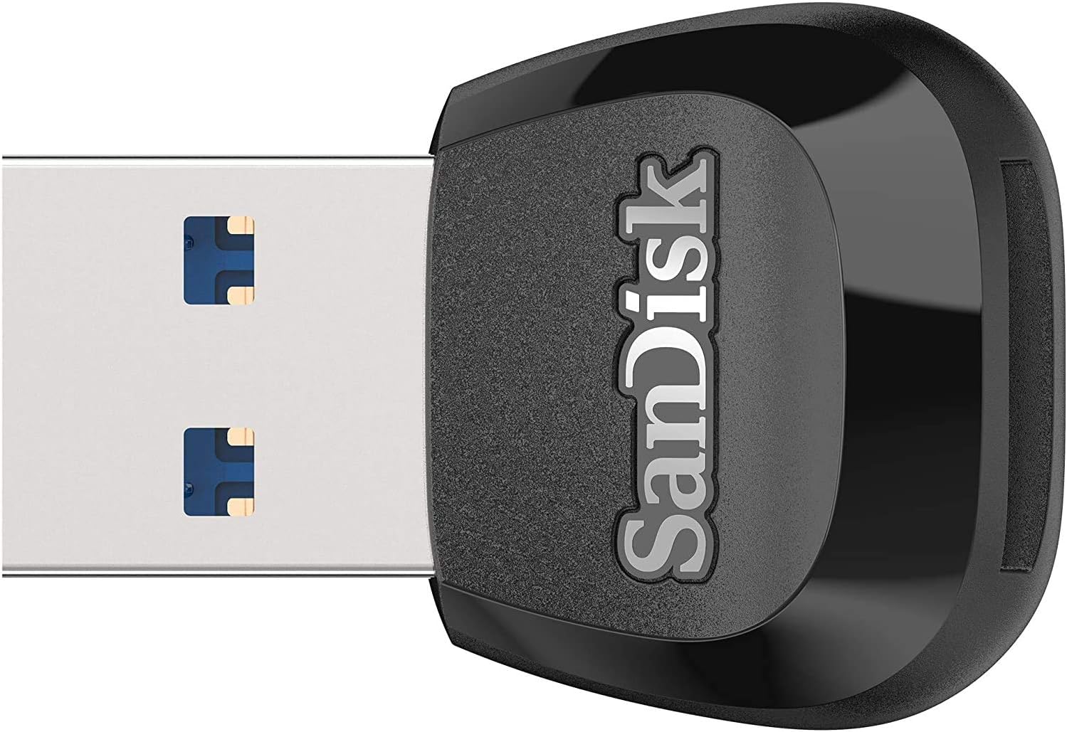 SanDisk Card Reader (2 Pack) MobileMate USB 3.0 for MicroSD Memory Card (SDDR-B531-GN6NN) Bundle with (1) Everything But Stromboli Micro to SD Adapter