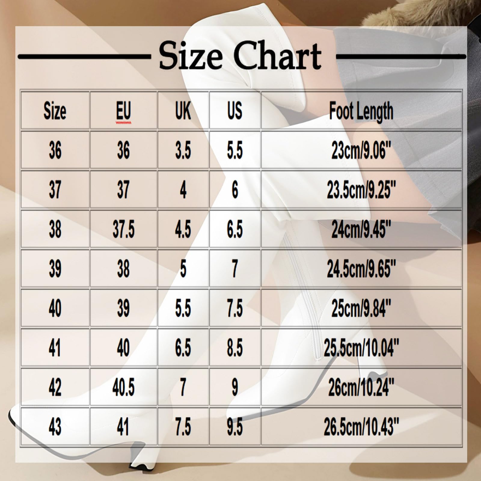 AEGJEGVD Cuissarde Femme Talon Haut Sexy Bottes Cavalières Femmes Cuir Classiques Cuissarde Bout Pointu Botte Montantes Hipster Club Fête Escarpins Bottes au-dessus du Genou Boots Élégants