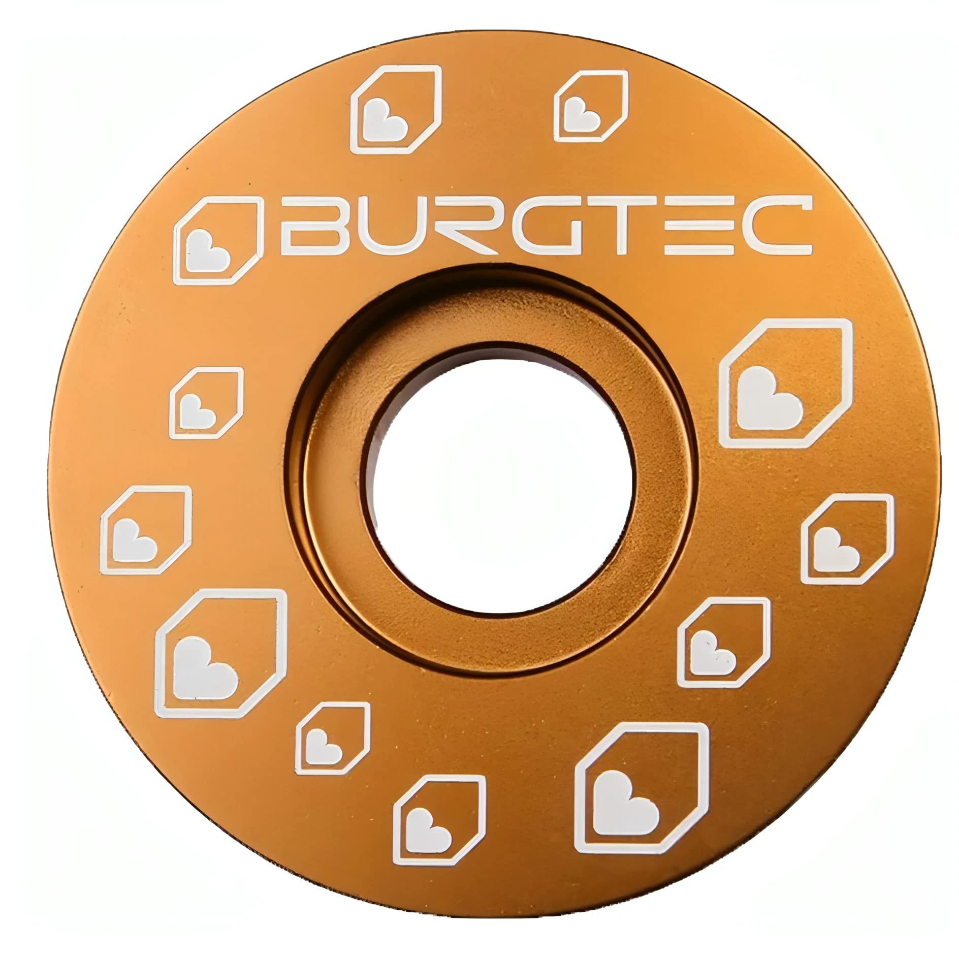 Burgtec Top Cap Kash Bronze, 1 1/8In