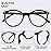 GIBLOGO Reading Glasses for Women/Men Eye Glasses Blue Light Reading Glasses Cheaters Eyeglasses