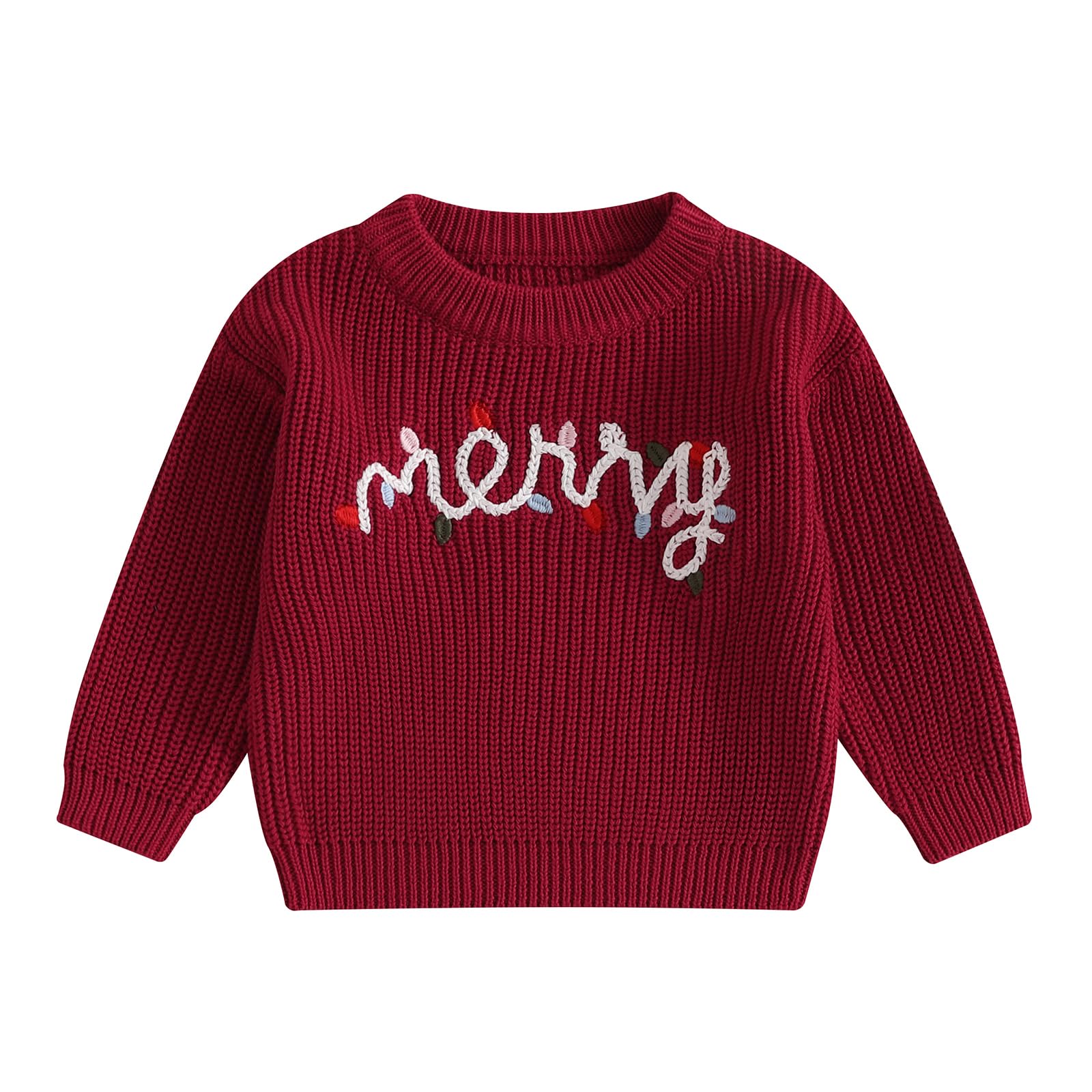 LSFYSZD Toddler Baby Girls Boys Halloween Pumpkin Sweaters Long Sleeve Crew Neck Winter Warm Knitwear Pullover Jumpers Top — view 216