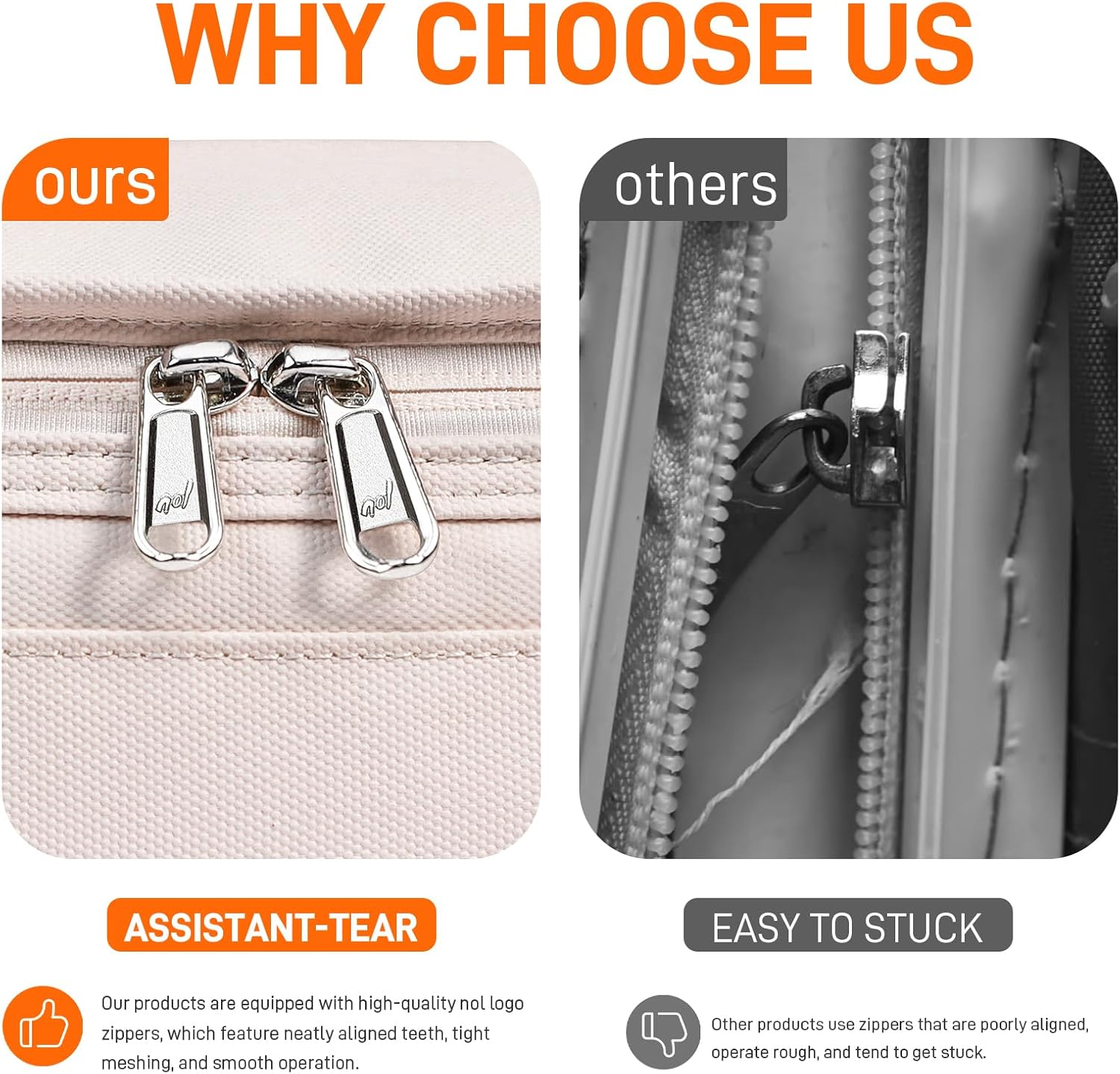 NOL Natural Organic Lifestyle Small Lunch Bag Mini Lunch Box Insulated Lunch Bag for Men/Women Leakproof Cooler Tote Bag Lightweight Nylon Waterproof Lunch Box For Work, Cream - Image 6