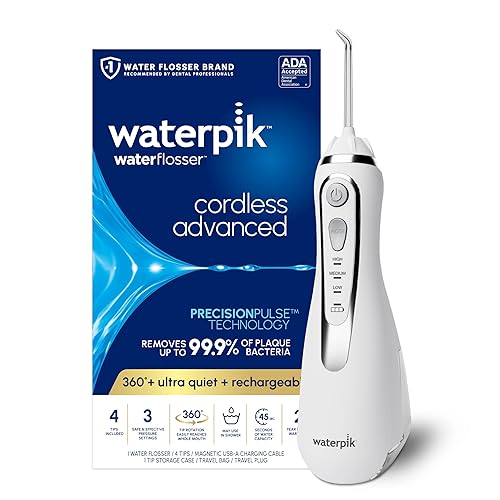 Miniatura 1 de Waterpik Irrigador bucal avanzado sin cable Blanco Perlado