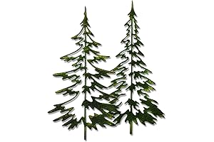 Sizzix 660978 Thinlits Die Set: Nature-Inspired Craftsmanship for Paper Crafting