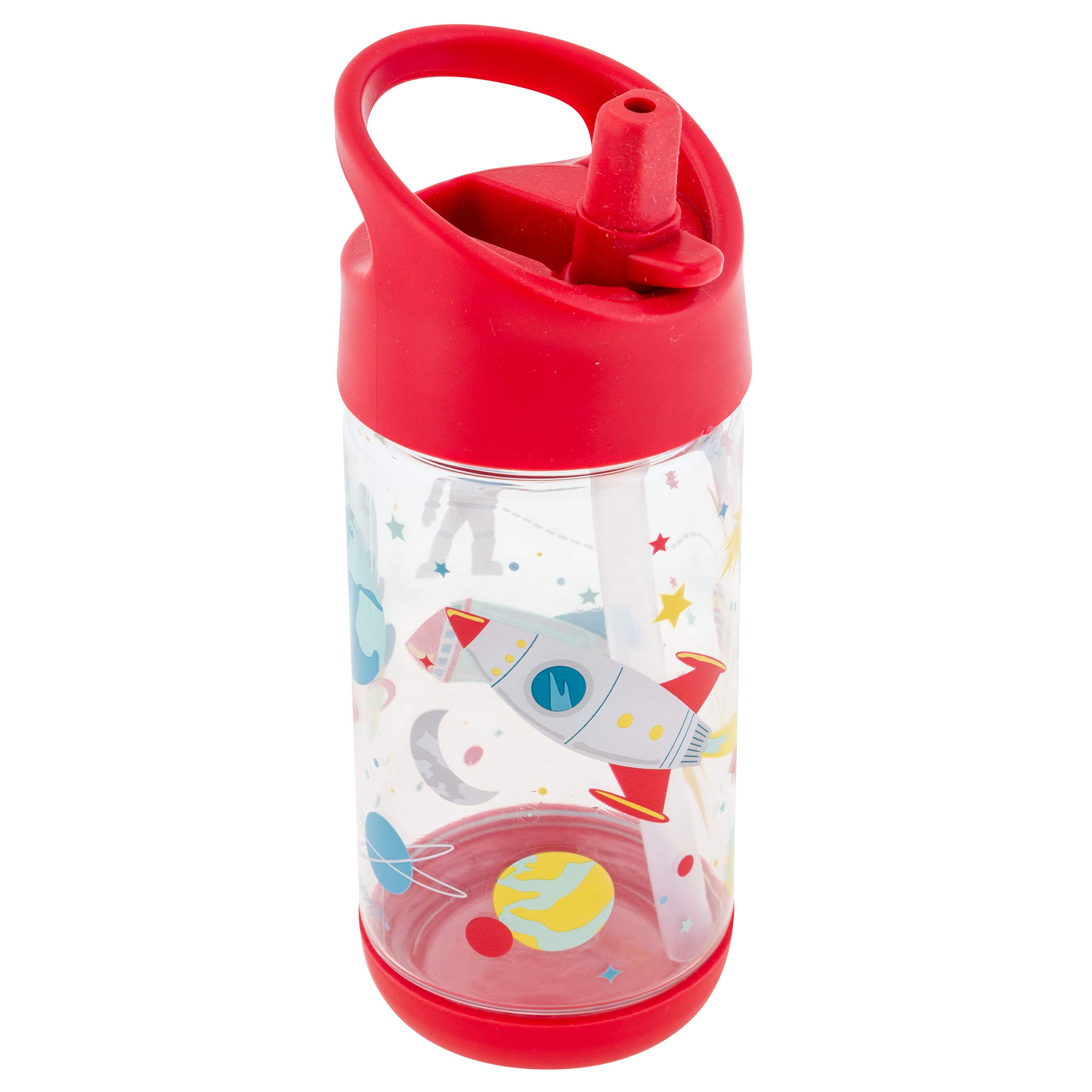 Stephen Joseph Owl Flip Top Bottle - Space