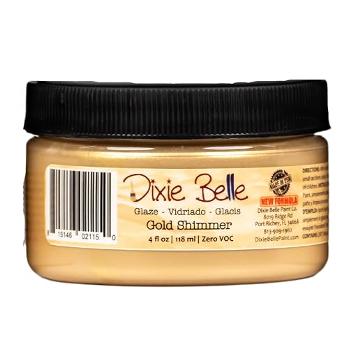Dixie Belle Gold Shimmer Glaze 4 oz