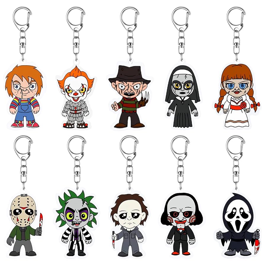 ハロウィン ホラー フレディ・クルーガー キーホルダー ストラップ Amazon.com: Pinstant Freddy Krueger Classic Horror Film