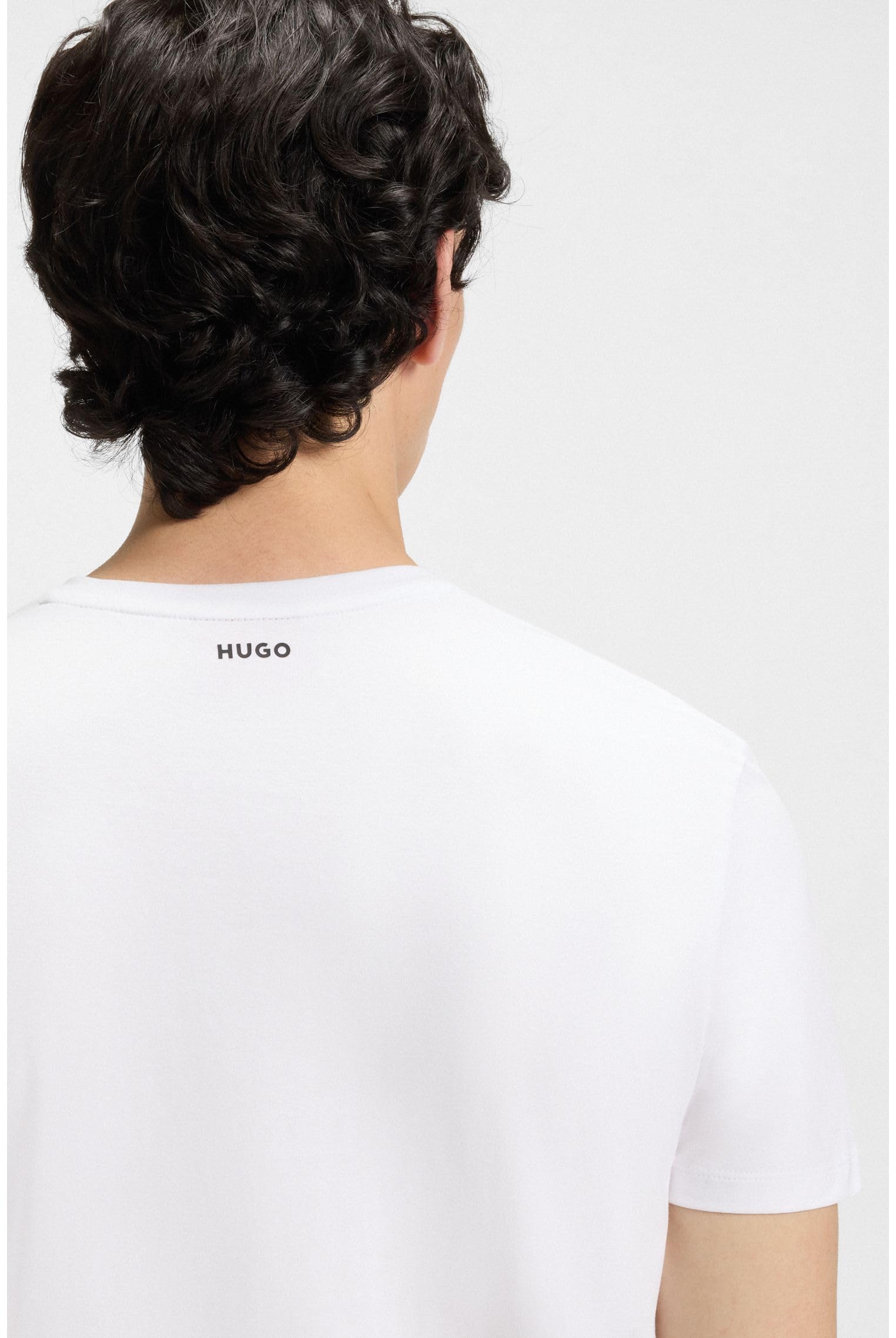 HUGO v Camiseta Hombre (Pack de 2)