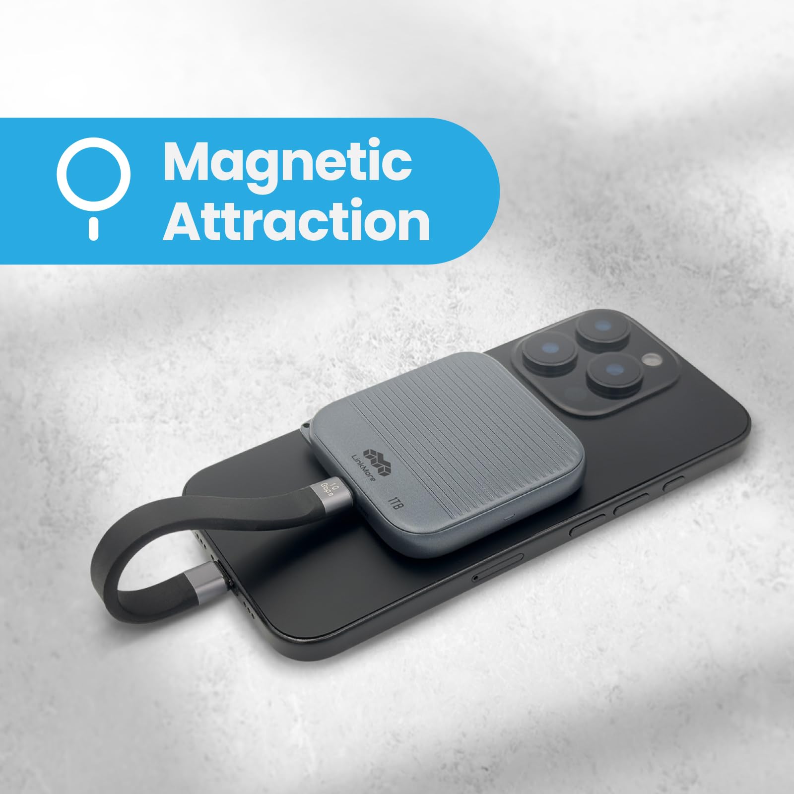 Amazon.co.jp: LinkMore 1TB Magnetic External Portable SSD [Read up