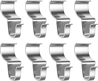 Vinyl Siding Hooks for Hanging , Heavy Duty Stainless Steel Low Profile No-Hole Hanger Hooks Stainless steel hook hidden wall seam wall panel vinyl plate creative traceless hook without punching metal hook