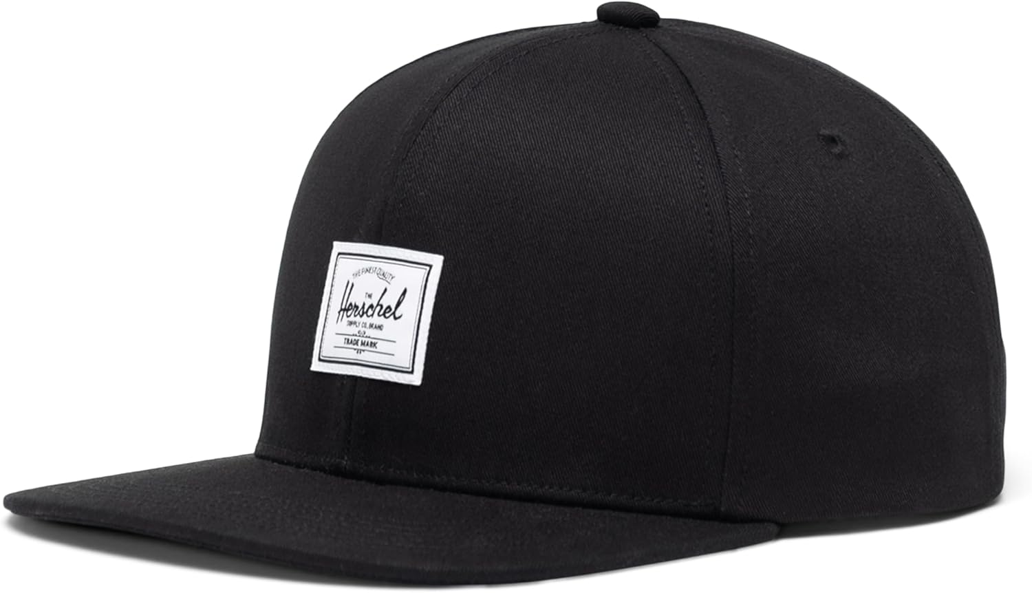 Herschel Supply Co. Whaler 6 Panel Cap Black