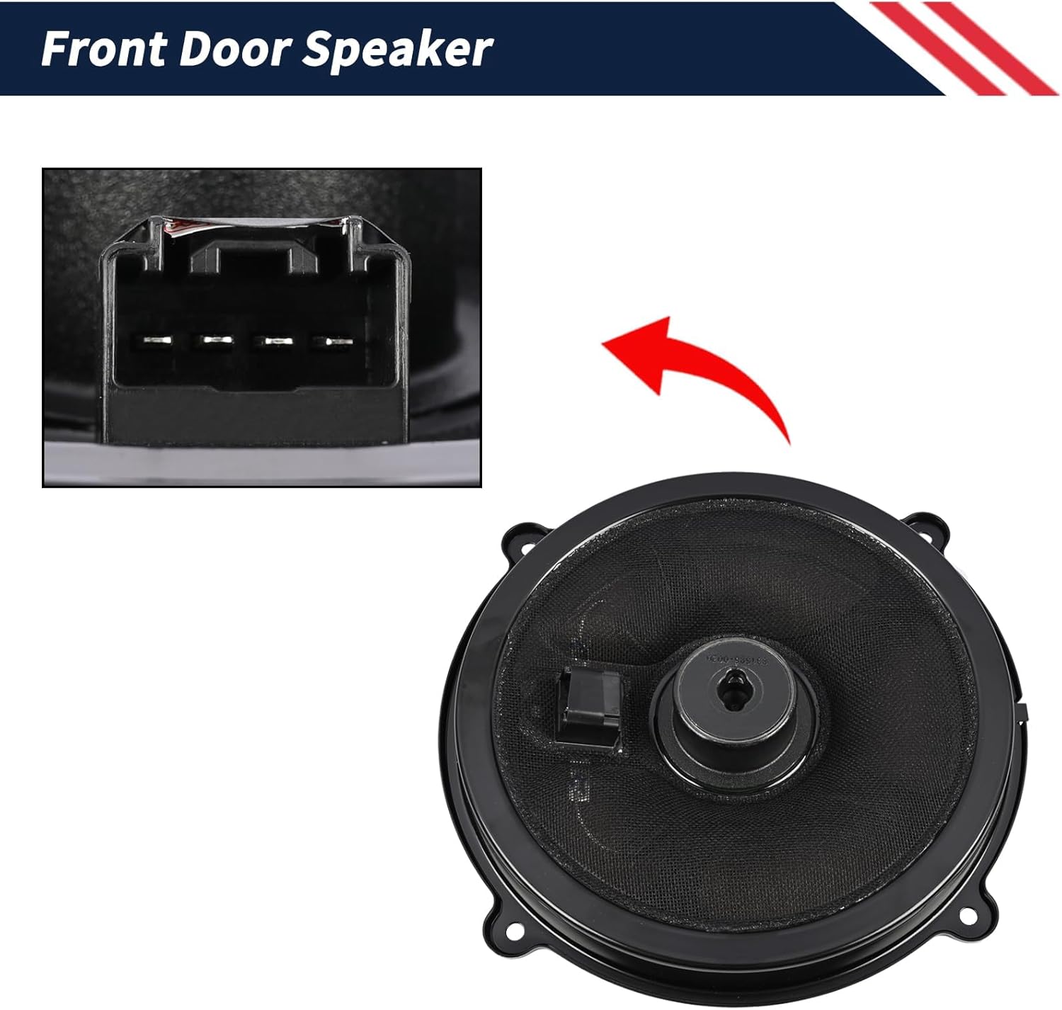 ‎KD45-66-A60 Front Door Speaker 9'' Fit for Mazda 3 2014-2018 for Mazda 6 2014-2021 for Mazda CX-5 2013-2016 for Mazda CX-9 2016-2023